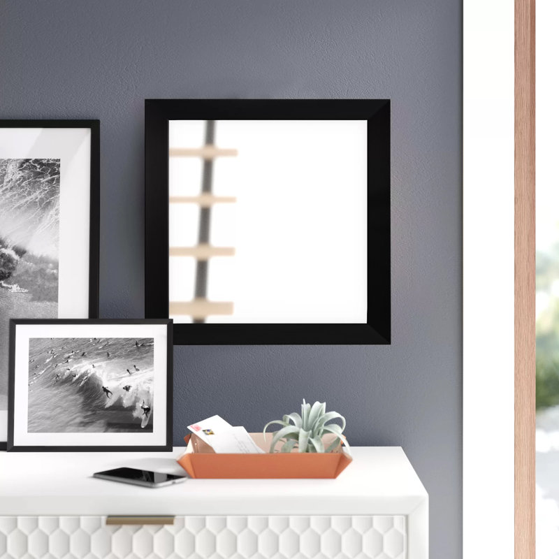 Miroir d'appoint Miami, argent, 29 po, 27"