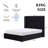 Carmen Upholstered Wingback Bed-1119407560-1109086680