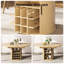 47-59" Extendable Dining Table With Storage For 4-6