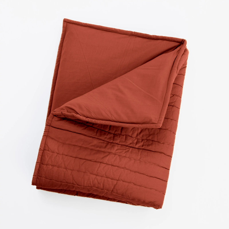 Brighton Bedding, King Duvet Cover, Red