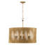 Luminaire suspendu 6 lumières 24 po Aven