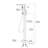Brushed Nickel Freestanding Bathtub Faucet With Hand Shower, Constructed From Strong Metal For A Luxury Bathing Enjoyment , Built Solid Long-lasting Bath