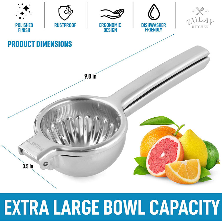 Zulay Kitchen Extra Large Stainless Steel Cookie Scoop