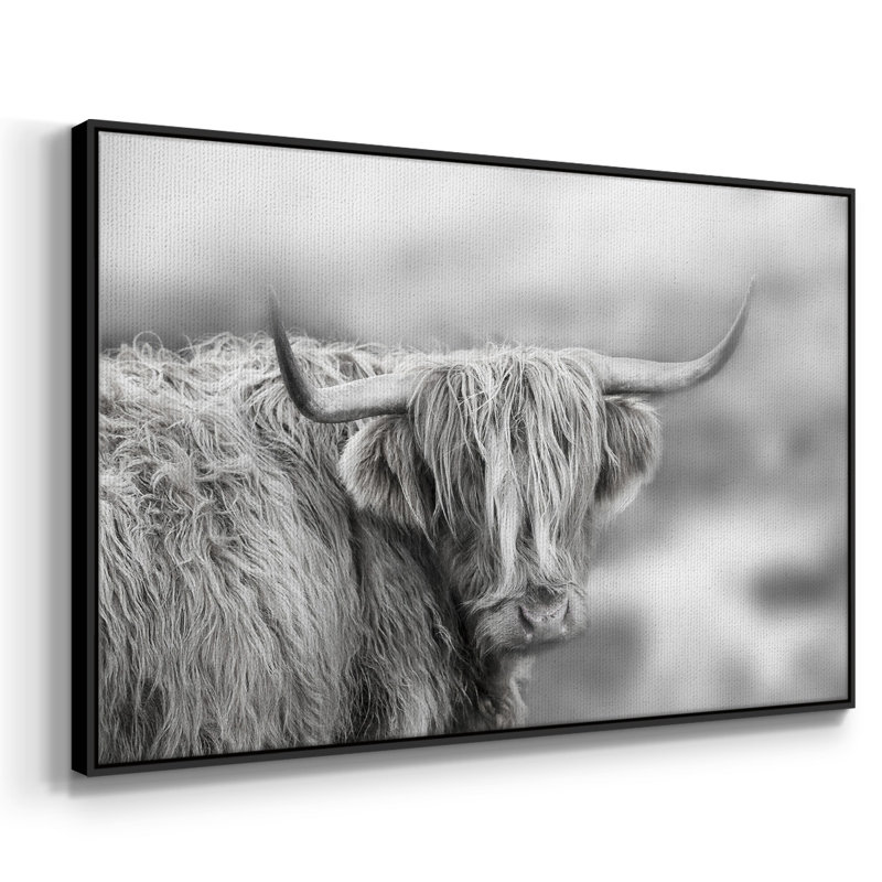 Île de Skye itinérante, reproduction sur toile, H 25 po x l 37 po x P 2 po, Noir