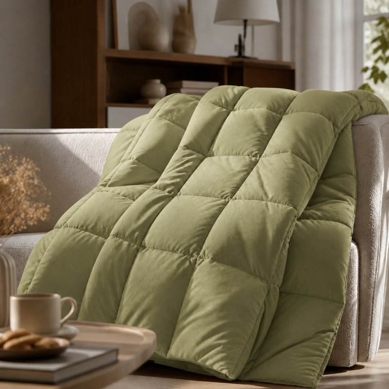 Édredon en duvet synthétique Luxury Home (1 pièce), ISE, Grand édredon