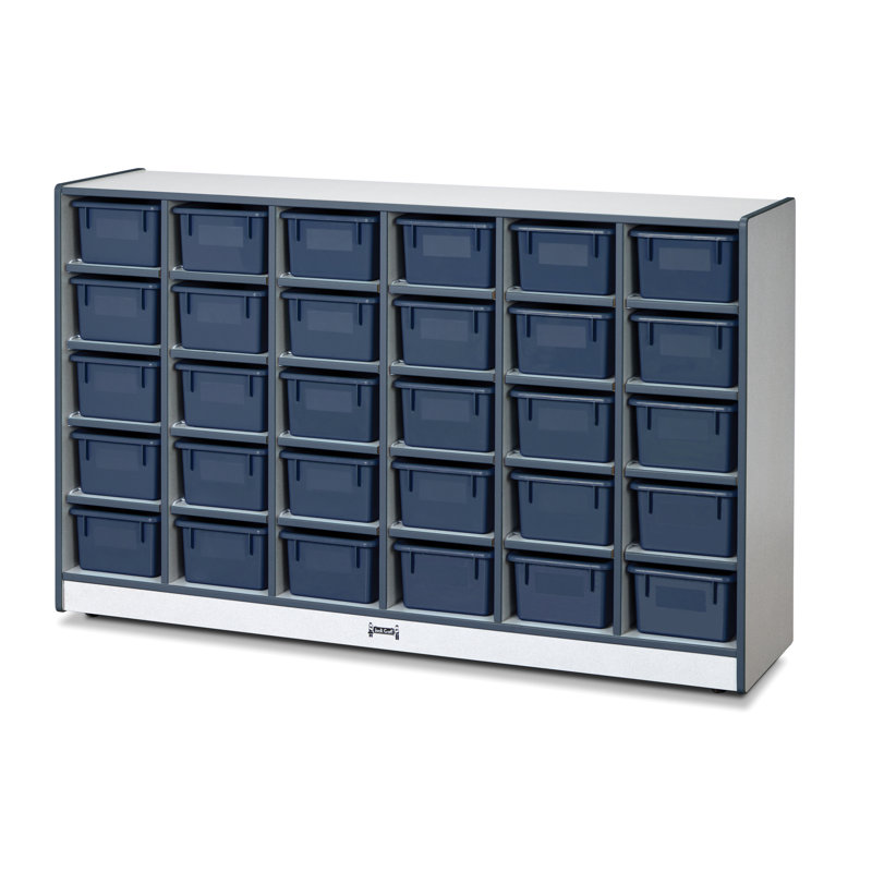 Rangement mobile Rainbow Accents®, Bleu marine, Oui, H 35,5 po x l 57,5 po