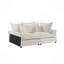 Canapé rembourré 90,55 "moderne et confortable avec nuage, sièges profonds avec plusieurs grands coussins moelleux, chaise longue convertible pour salon, chambre à coucher, appartement, bureau-718926138