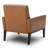 Katya Faux Leather Armchair-1805815289