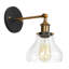 Bras pivotant noir 1 lumière Crafton