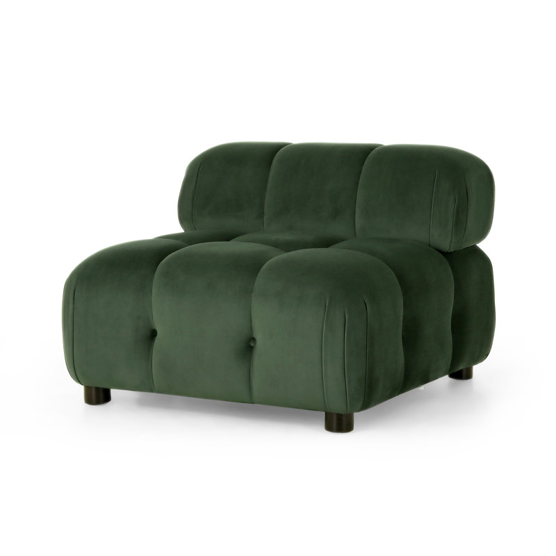 Fauteuil club de 35 po de largeur, Vert forêt