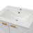 Stylish Textured Door Panel Bathroom Vanity-1918393797