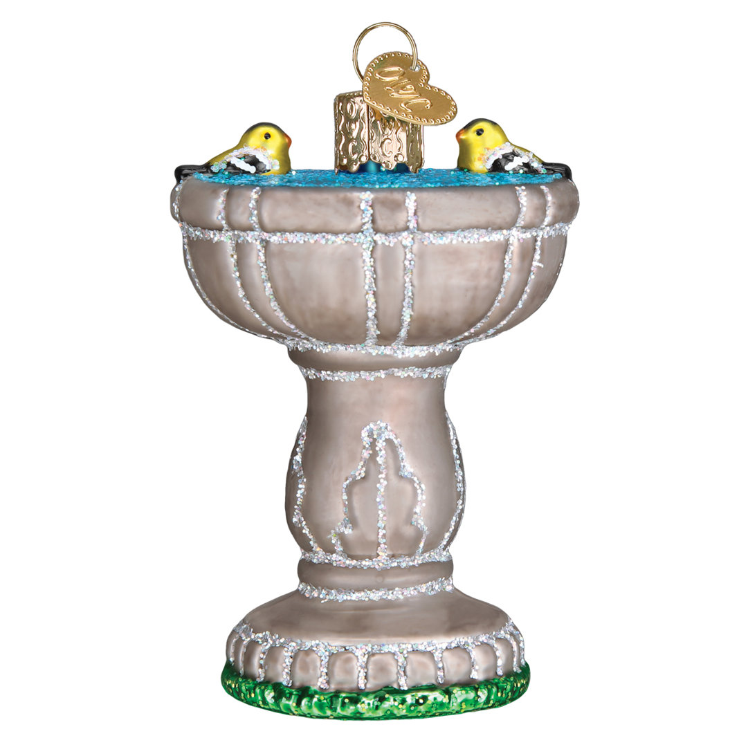 2.25'' Handmade Glass Animals Hanging Figurine Ornament Old World Christmas