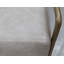 Fauteuil d'appoint Zili, similicuir, mousse moelleuse, finition en métal doré élégant-101711849