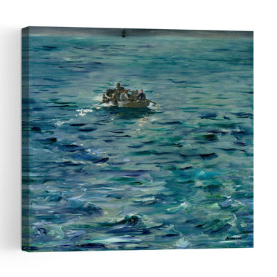 The Escape Of Henri De Rochefort 20 March 1874, 1880-81 Contemporary Ocean Wall Art Print