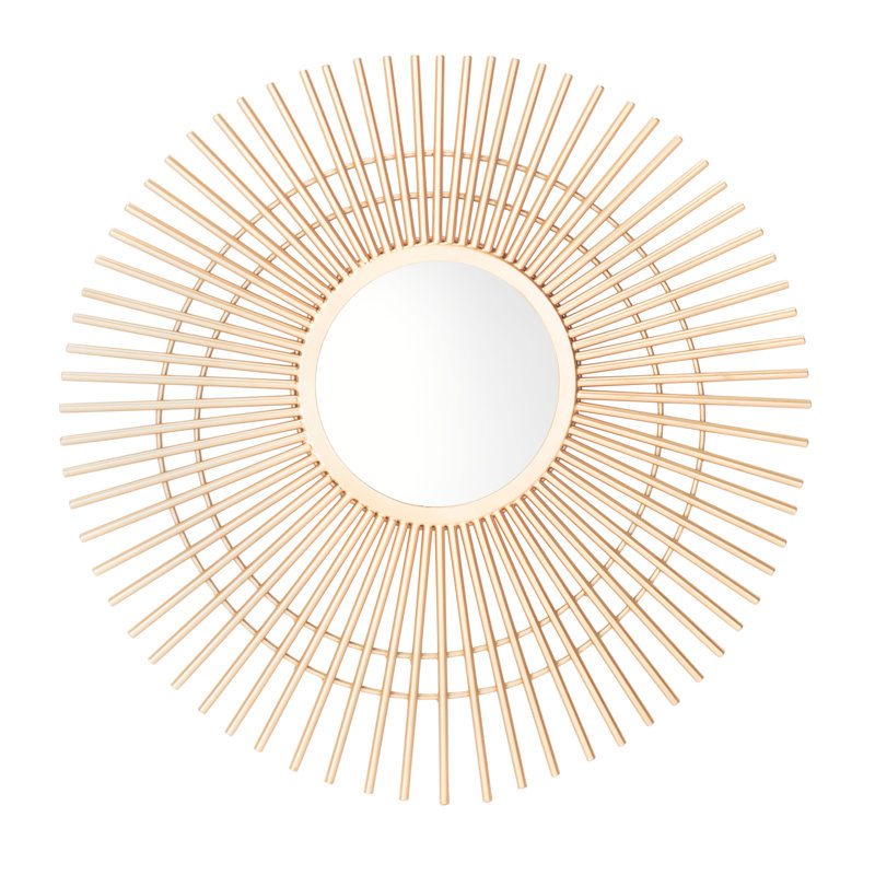Paityn Metal Flat Wall Mirror