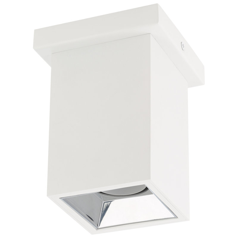 Flush Mount, White