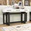 Console en bois avec trois tiroirs-478295469