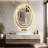 Francesa Oval Wall Mirror-87571849