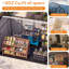 Spacious Storage Sheds, 8x6 Resin Steel Modern Backyard Organizer-137139398