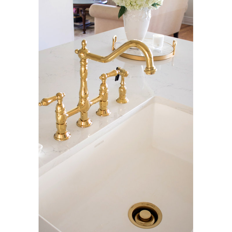 Kingston Brass Made To Match Garbage Disposal Flange, Polished Brass