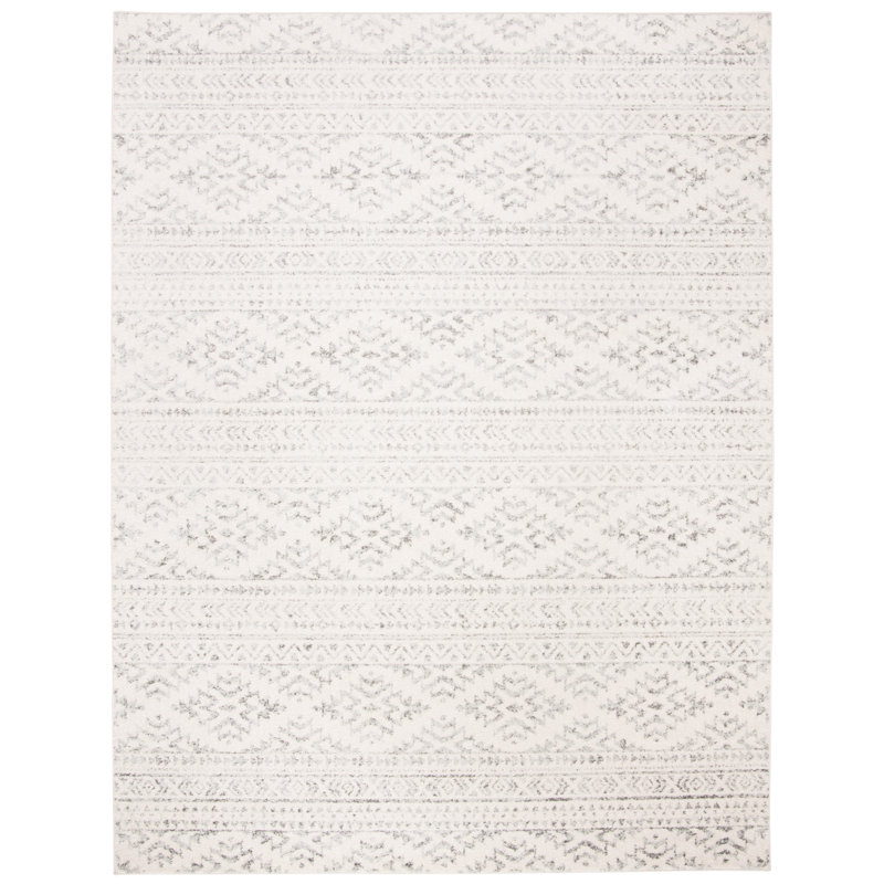 Leiding Ivory/Dark Grey Rug, Rectangle 235 x 305cm