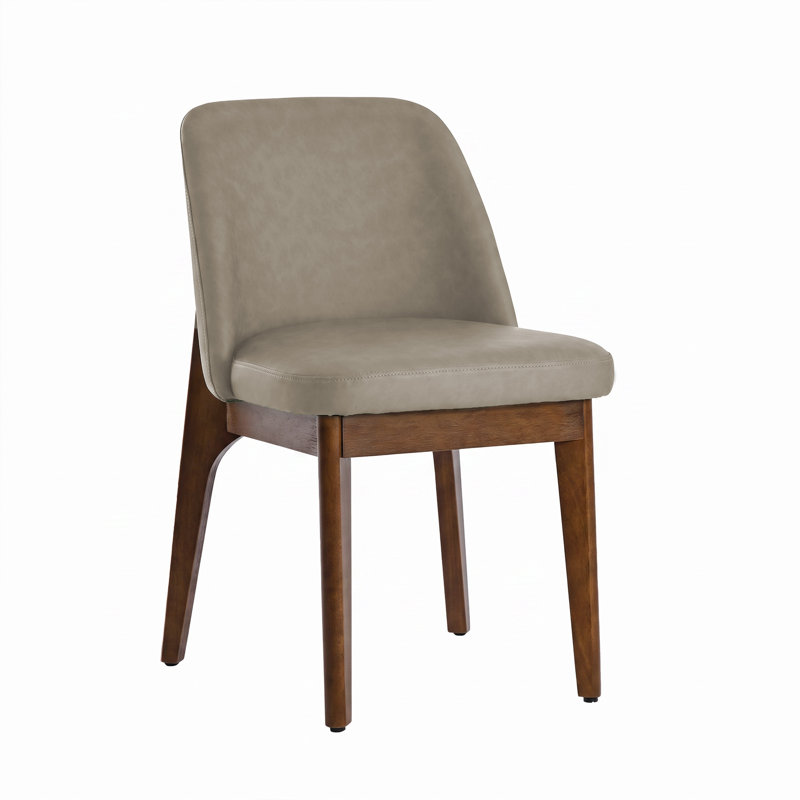 Ensemble de 6 chaises de salle à manger en similicuir Bason, 6, Taupe