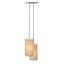 Luminaire suspendu cylindrique à 2 lumières Antani