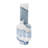 Glacier Bay Layered Cylindrical Glass Vase- Tall-1812212808