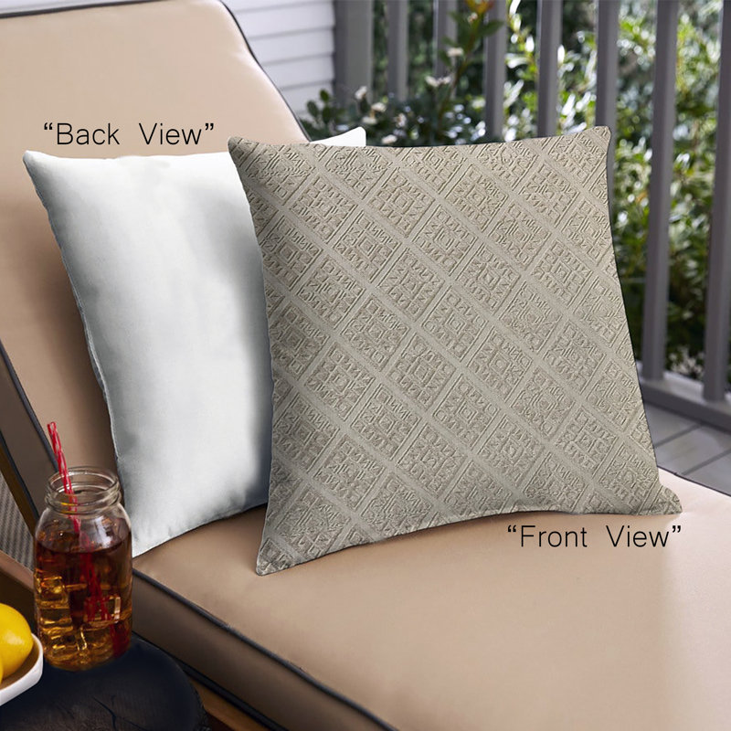 Geometric Outdoor Throw Pillow