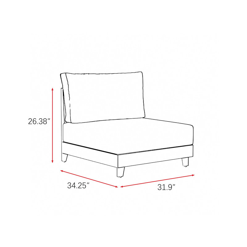 Dez 5pc Multi-Chair Seating Set