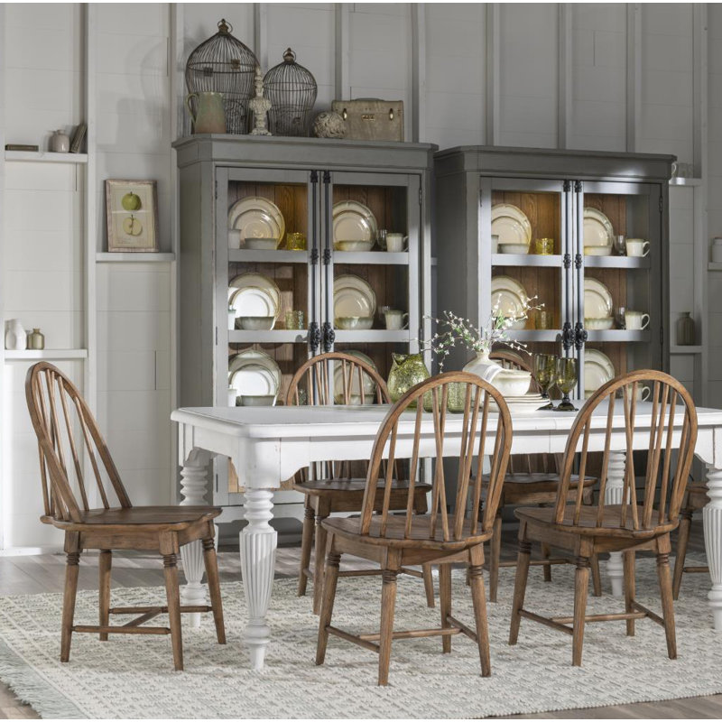 Country Living Vintage Market Windsor Side Chair, Brown