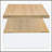 Double layered rectangular coffee table-971604540