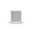 Clear 3 - Drawer Solid Wood Nightstand