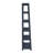 Modern Traditional Bookcase 5-Shelves Sleek Blue Finish Wooden Furniture 1Pc Display Rack-163965878-163965872