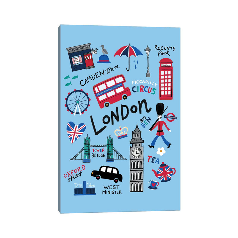 City Love III by Nina Seven - Wrapped Canvas Print, 152.5 cm H x 101.5 cm W