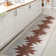 Katriel Minimalist Geometric Machine-Washable Gray/Brown Rug