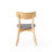 Putnam Upholstered Dining Chairs with Curved Back & Rubberwood Legs -322568965-298005047