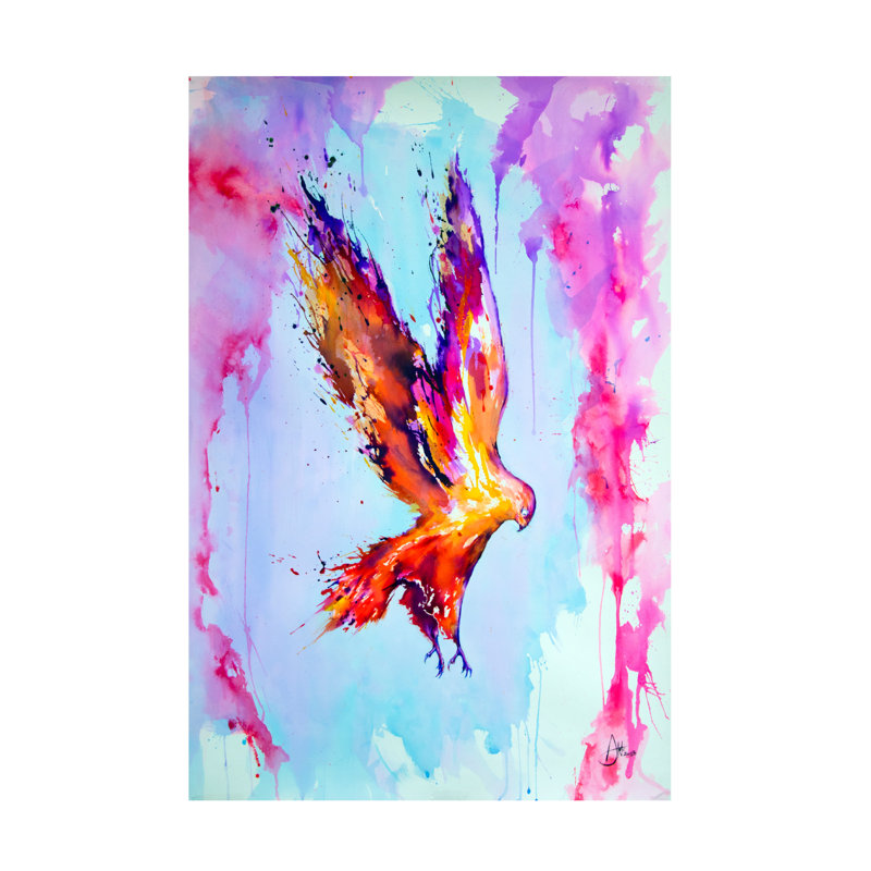 Art sur toile Marc Allante, H 19 po x l 12 po