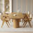 Modern Burlywood Rectangular Solid Wood Dining Table-1145281663