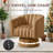 Accent Chair, 360° Swivel Accent Chairs, Velvet Upholstered Small Barrel Chair, Small Barrel Chairs For Small Place, Classic Chair For Living Room Or Bedroom-1936265932