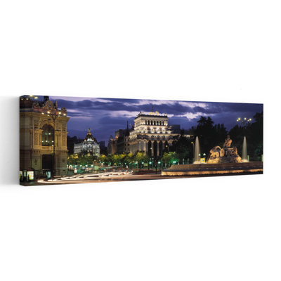 Madrid, Spain Abstract Contemporary Architecture City Wall Art