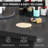 Nail Tech Desk with Drawers, 43 Inch Manicure Table with Storage for Nail Tech, Nail Makeup Beauty Salon Table with 5 Drawers and Cabinet, Wooden Salon Spa Desk-111854791