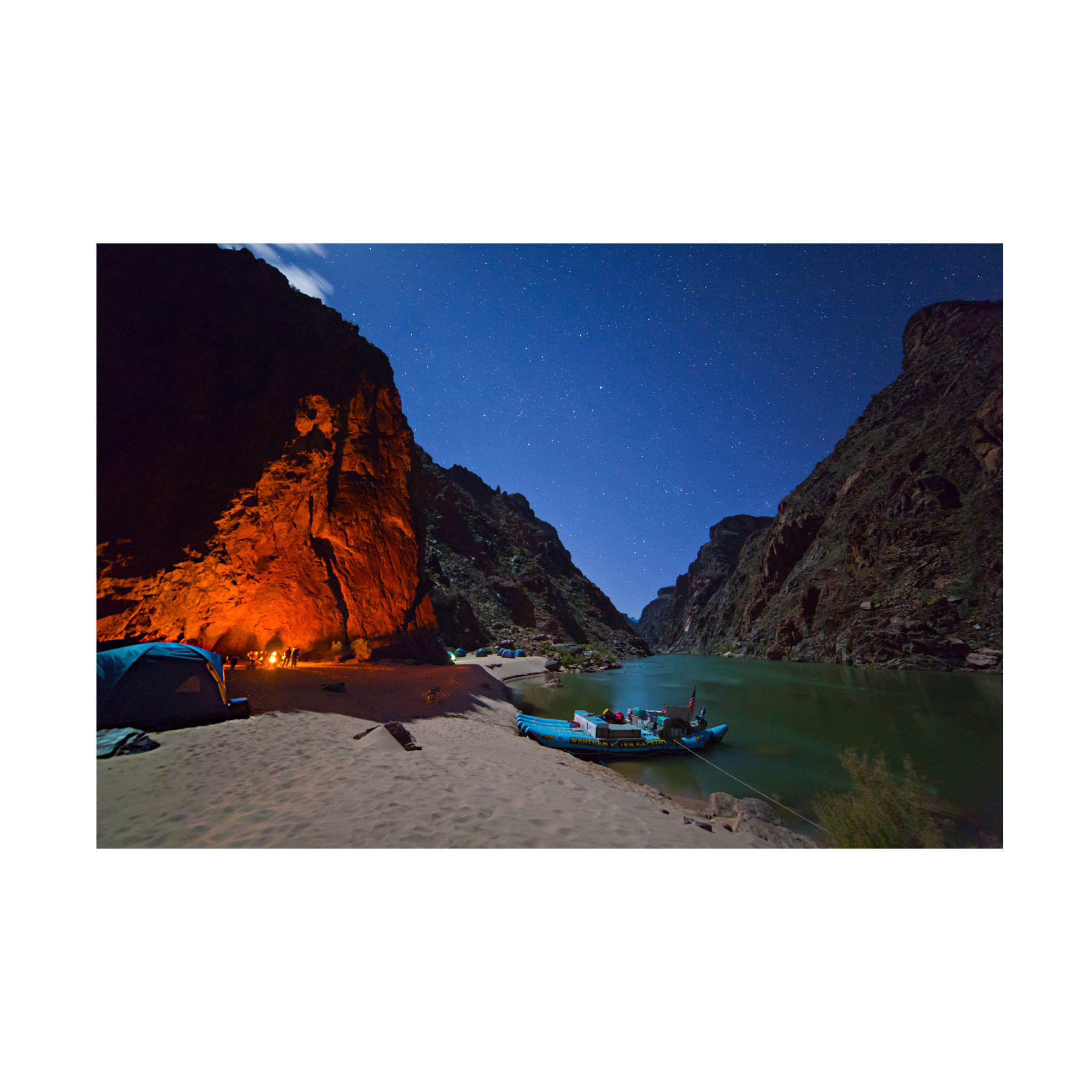 Union Rustic Wrapped Canvas Wall Art - Royce Bair 'Mountain Overlook ...