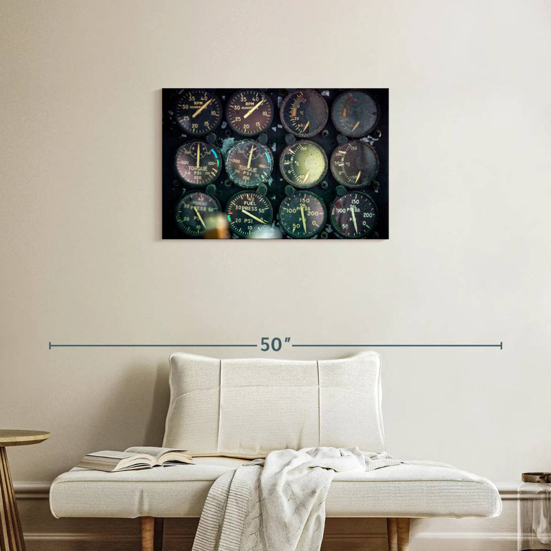 Mehar Airplane Dials, 20" H x 30" W