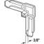 Cadre en moustiquaire de 3/4 po x 3/8 po Prime-Line, plastique-70043872
