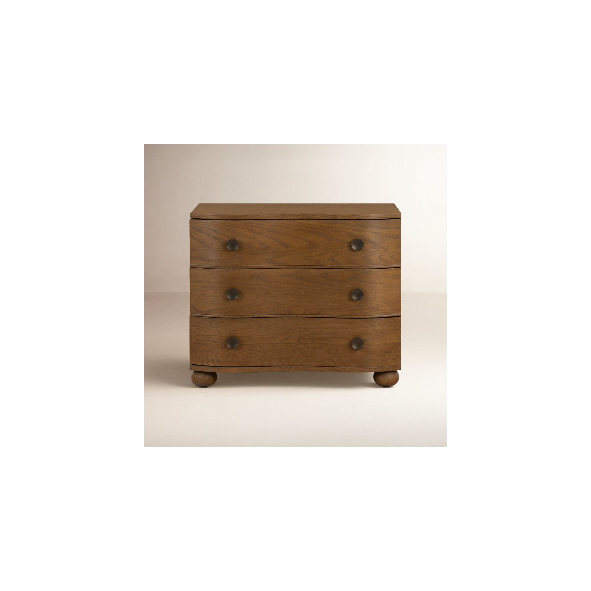 Tariel 3 - Drawer Nightstand, Toasted Oak