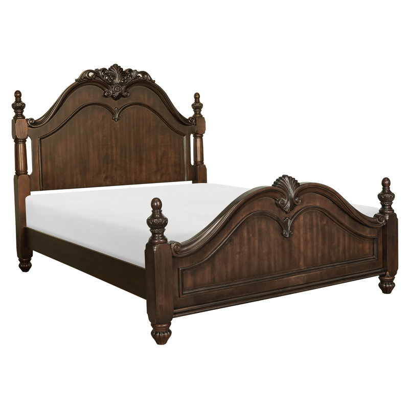 Aralda Wingback Bed, Queen