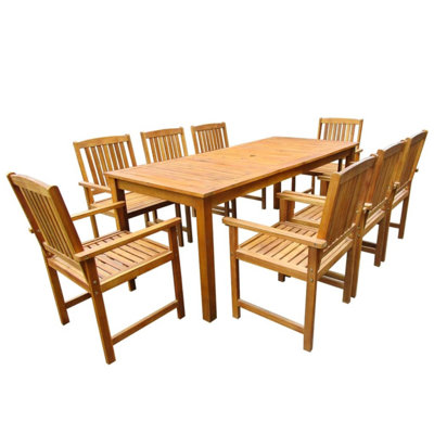 Alcott Hill® Alonza Rectangular Outdoor Dining Set & Reviews | Wayfair