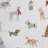 Martha Stewart Holiday Pups Brown Cotton Flannel Sheet Set-115629661-116669292