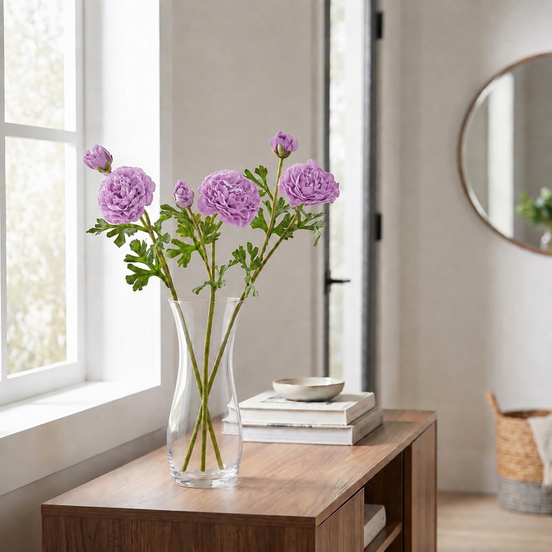 Ranunculus Clooney 19 po Just Cut , Mauve